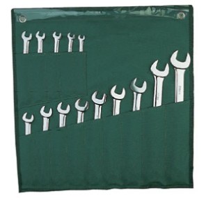 16-osaline S.A.E. harksilmusvõtmete komplekt 1/4”- 1- 1/4”