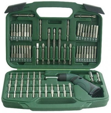 80-osaline 1/4” bit-otsikute komplekt