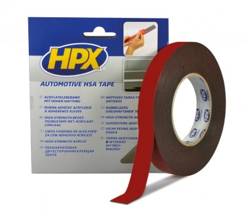 Kahepoolne must akrüülteip 9mmx10m
