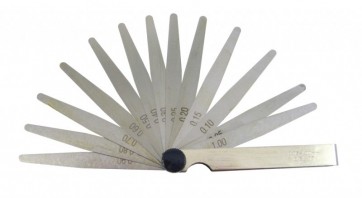 Lehtkaliiber 13.- osaline 0,05-1,00 mm TOYA