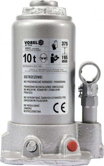 Õlitungraud 10 000 kg Vorel