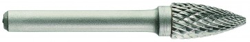 Pöördviil kõvasulamist. Kaarjas, teravneva  otsaga, Ø10X20X6 mm