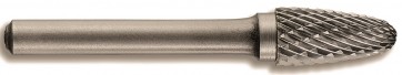Carbide rotary burrs Ball nosed tree, 12mm