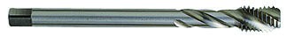 Masinkeermepuur M10 DIN HSS umbavadele, spiraalsete laastusoontega 35°. Haljas. T Line
