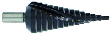 Astmeline puur HSSE5,  TiAlN, Ø4-30 mm. Aste 2 mm. Laastusoon spiraalne