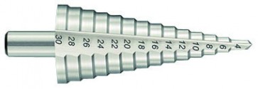 Astmeline puur HSS, Ø4-20 mm. Aste 2 mm. Laastusoon sirge. Haljas. T Line