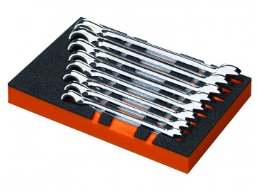 Narre-lehtsilmusvõtmete komplekt, 8 tk, 12-19mm.