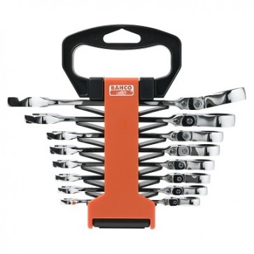 Liigendiga narre-lehtsilmusvõtme kompl. 41RM, 8 osa