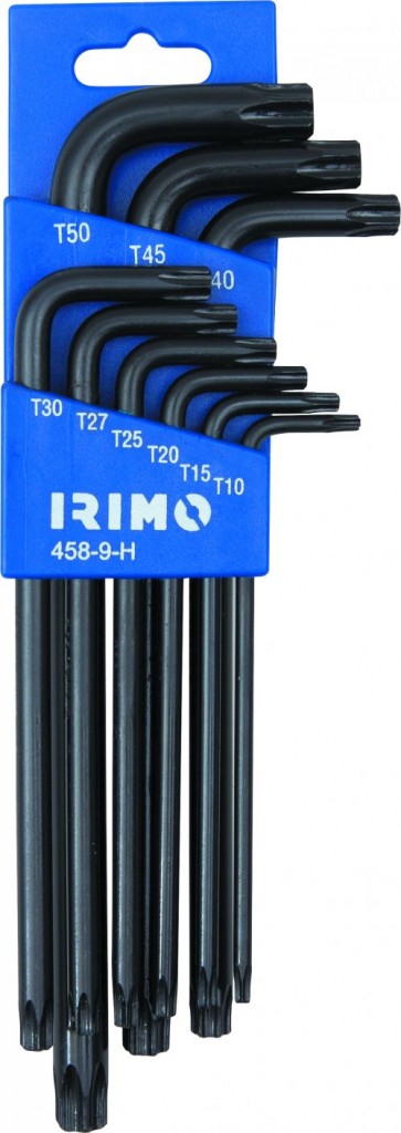 Kuuskantvõtmete kmpl Torx T10-T50 9 osa Irimo
