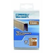 Klambrid No 90 40mm 1500tk plastkarbis