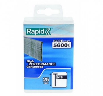 Naelad 8/25mm RAPID 5600 tk plastkarbis