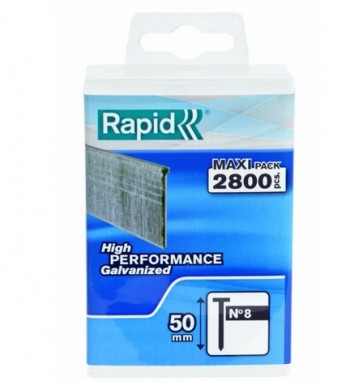 Naelad 8/50mm RAPID 2800 tk plastkarbis