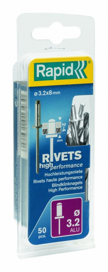 Tõmbeneedid 4,0x12mm + puur, 50tk blisteris