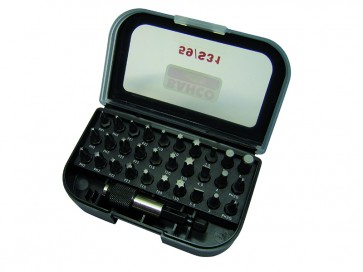 Otsakute kmpl 1/4" 31 osa PH,PZ,TORX,SL,HEX