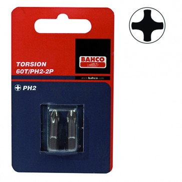 Otsakud Torsion PH1 25mm 2 osa