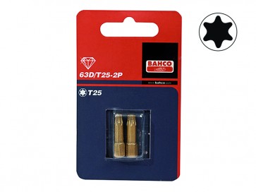 Otsakud Diamond Torsion T30 25mm 2tk