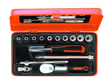 Padrunite kmpl. 1/4" 17 osa