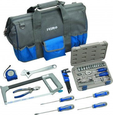 Hoolduse (MRO) tööriistade kmpl 53 osa tööriistakotis Irimo