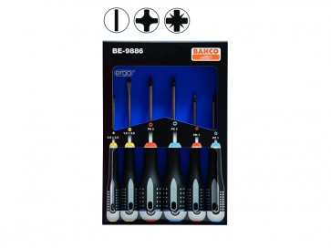 Kruvikeerajate kmpl. PH1/2,PZ1/2,SL3,5/5 6 osa ERGO™