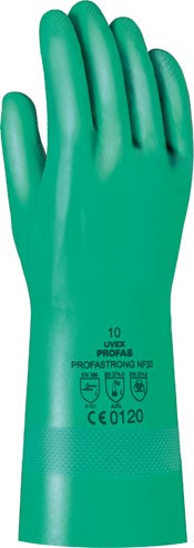 nitril-gloves, flock lining, NF33,size 7
