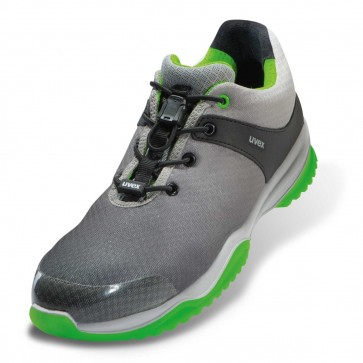 Safety shoe Uvex Sportsline S1 P SRC grey/lime size 44