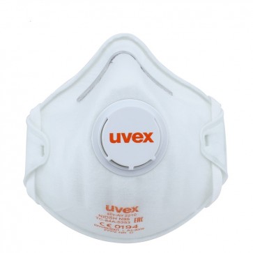 Face mask silv-Air classic 2210 FFP 2, preformed mask with valve, white, 1 pcs unpacked