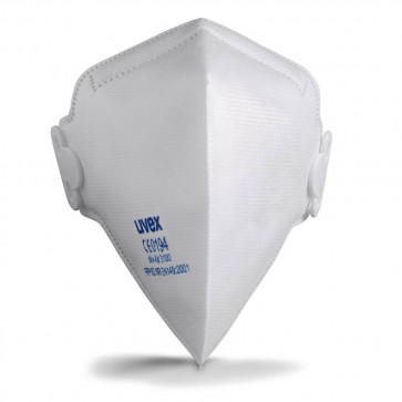 Face mask silv-Air classic 3110 FFP 1, folding mask with valve, white, 1 pcs packed