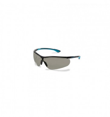 Safety glasses Uvex Sportstyle supervision extreme, grey, black/blue RT