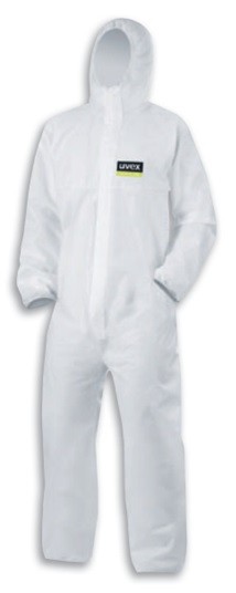 Disposable SMS coverall Type 5/6 Climazone 9895 White, size XL