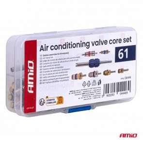 Kliimaseadme ventiili südamike komplekt 61-osaline Amio