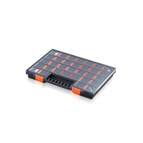Kast plastik lahtritega 399x303x50mm