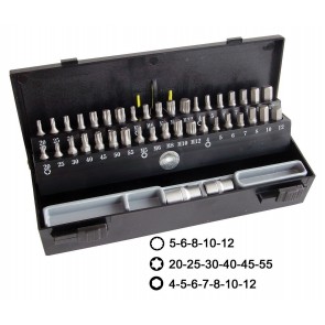 TORX võtmete komplekt 40 osa