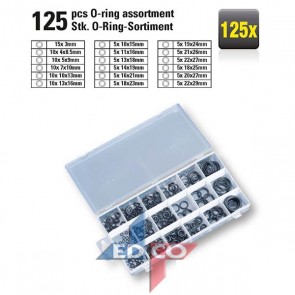 Kummitihendite komplekt 125 tk