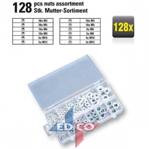 Mutrite komplekt 128 osa