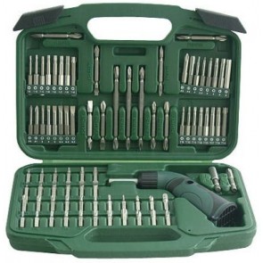 80-osaline 1/4” bit-otsikute komplekt