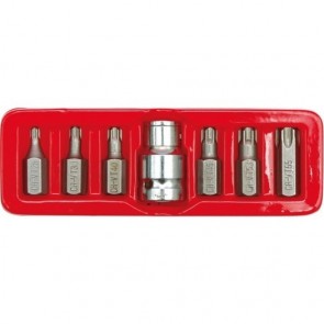 Otsikute komplekt TORX (6- tähik)  7-osa TOYA
