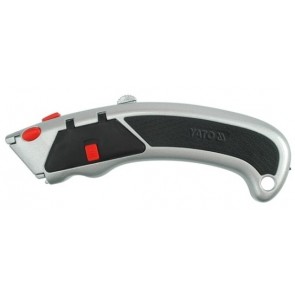Lõikenuga metallist SK5, LED valgustiga, kaasas 10 tera, 61x33x0,5mm