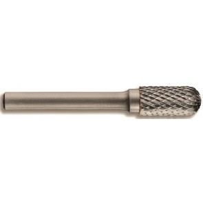 Carbide rotary burrs Domed cylindrical, 12mm