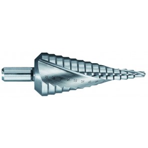 Astmeline puur HSS, Ø4-30 mm. Aste 2 mm. Laastusoon spiraalne. Haljas