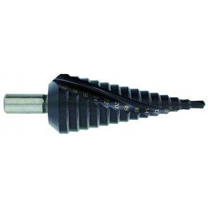 Astmeline puur HSSE5,  TiAlN, Ø4-30 mm. Aste 2 mm. Laastusoon spiraalne