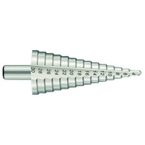 Astmeline puur HSS, Ø4-20 mm. Aste 2 mm. Laastusoon sirge. Haljas. T Line
