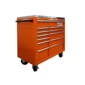 Tööriistakäru PROFI 1475KXL 12 sahtliga 1016x501x985mm Lock & Go! lukustava sahtlisüsteemiga oranž