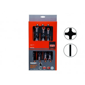 Kruvikeerajate kmpl. 7 osa Tekno lapik+PZ 0-2 1000V VDE