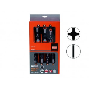 Kruvikeerajate kmpl TEKNO+ PH0/1/2 ja SL3/4/5,5/6,5 7 osa 1000V VDE