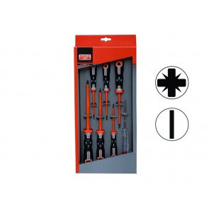 Kruvikeerajate kmpl TEKNO+ PH0/1/2 ja SL3/4/5,5 6 osa 1000V VDE