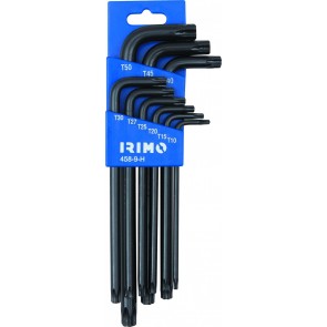 Kuuskantvõtmete kmpl Torx T10-T50 9 osa Irimo