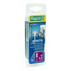 Tõmbeneedid 3,2x8mm + puur, 50tk blisteris