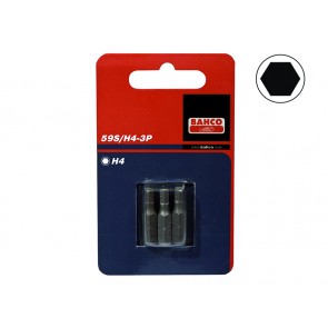 Otsakud kuuskant H3 25mm 3tk