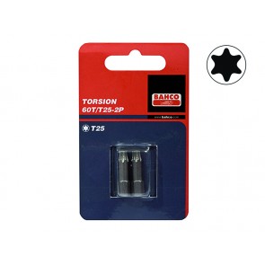 Otsakud Torsion T10 25mm 2 osa