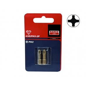 Otsakud Diamond Torsion PH2 25mm 2 osa